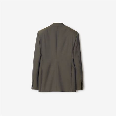 Wool Tailored Jacket in Reef 